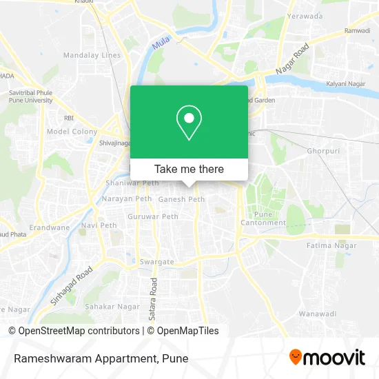 Rameshwaram Appartment map