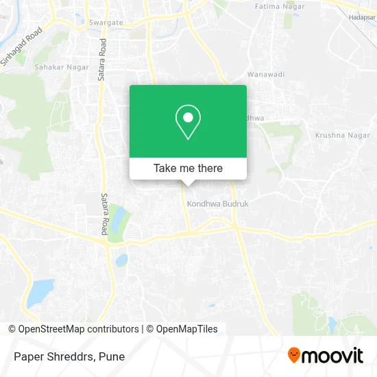 Paper Shreddrs map