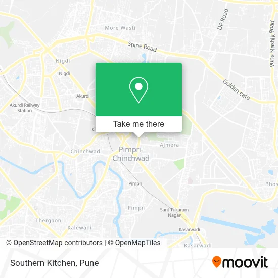 Southern Kitchen map