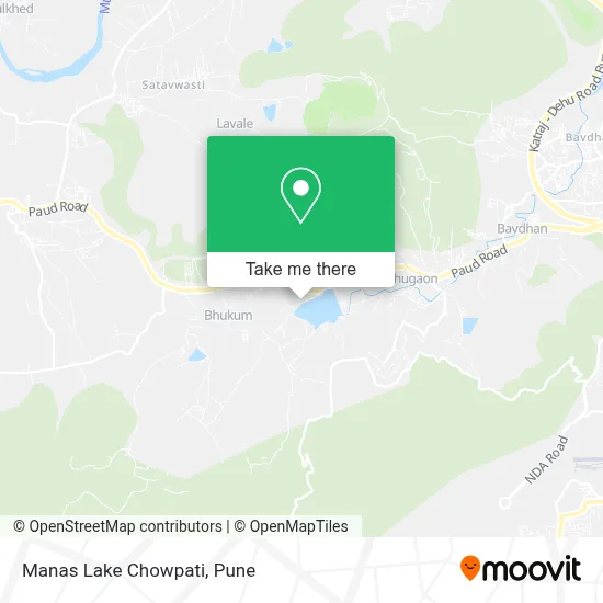 Manas Lake Chowpati map