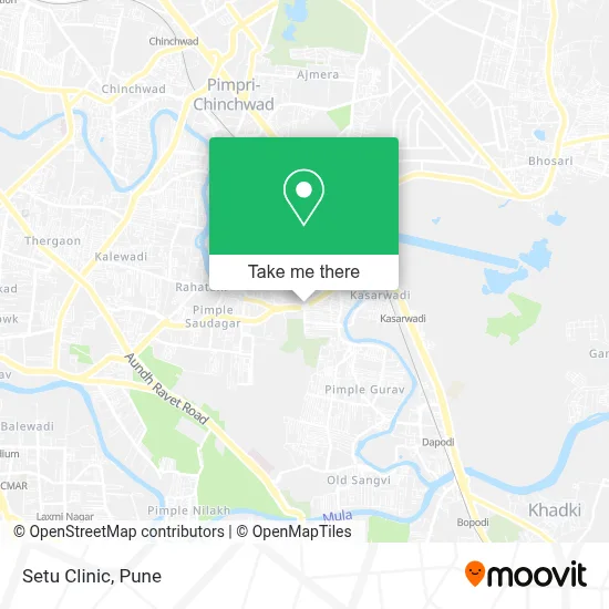 Setu Clinic map