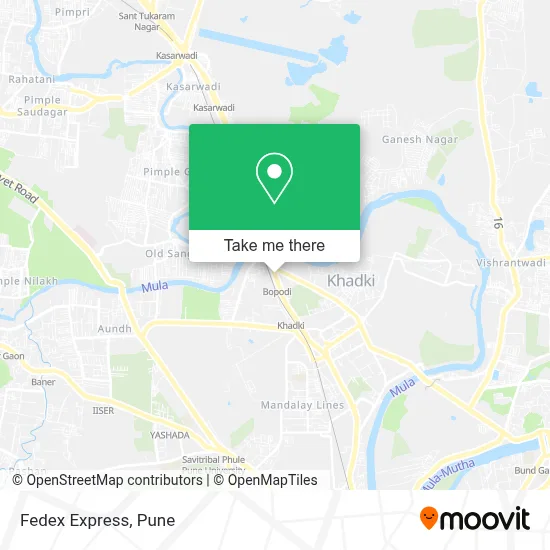 Fedex Express map