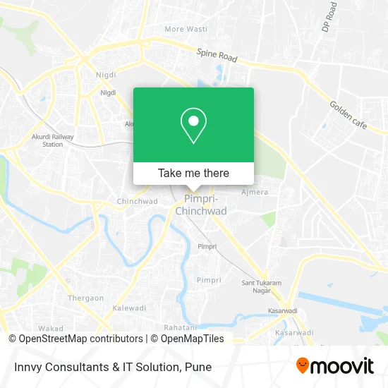 Innvy Consultants & IT Solution map