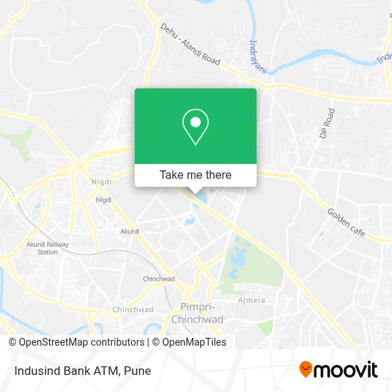 Indusind Bank Atm map