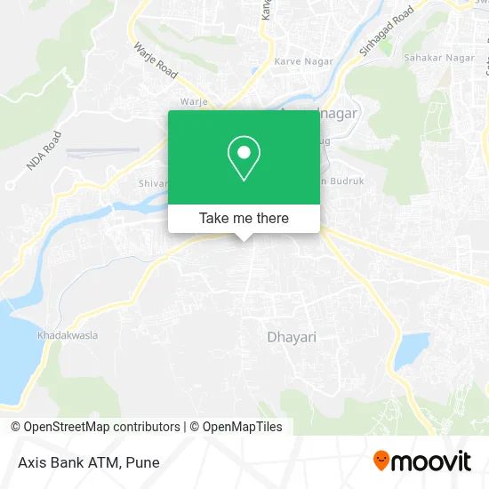 Axis Bank Atm map