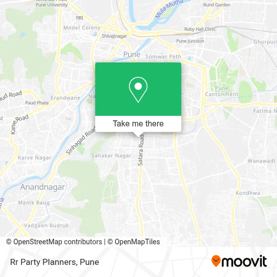 Rr Party Planners map