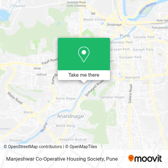 Manjeshwar Co-Operative Housing Society map