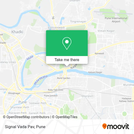Signal Vada Pav map