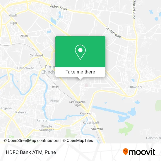 HDFC Bank Atm map