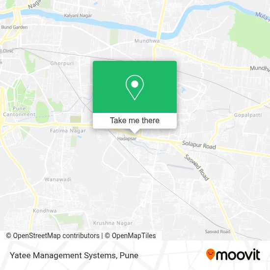 Yatee Management Systems map