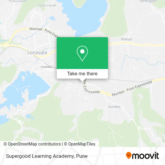 Supergood Learning Academy map