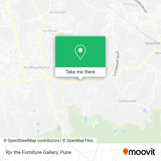 Rjv the Furniture Gallery map