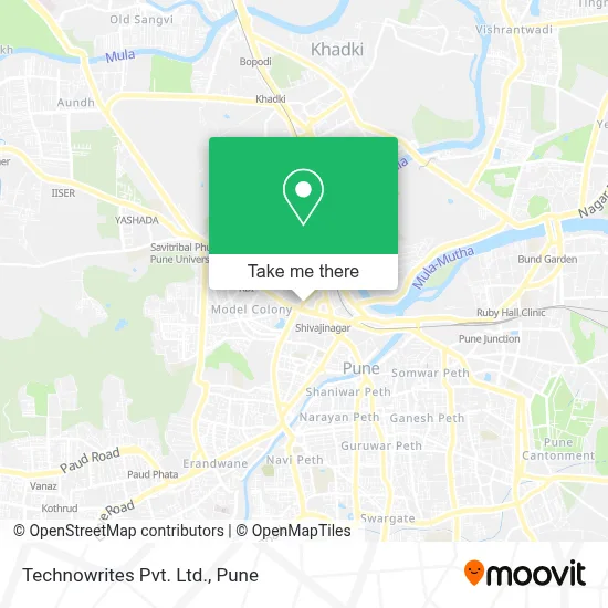 Technowrites Pvt. Ltd. map
