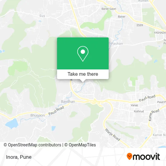 Inora map