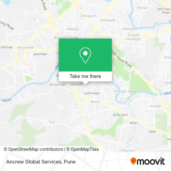 Ancrew Global Services map