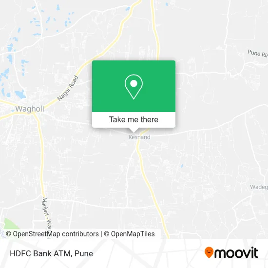 HDFC Bank Atm map