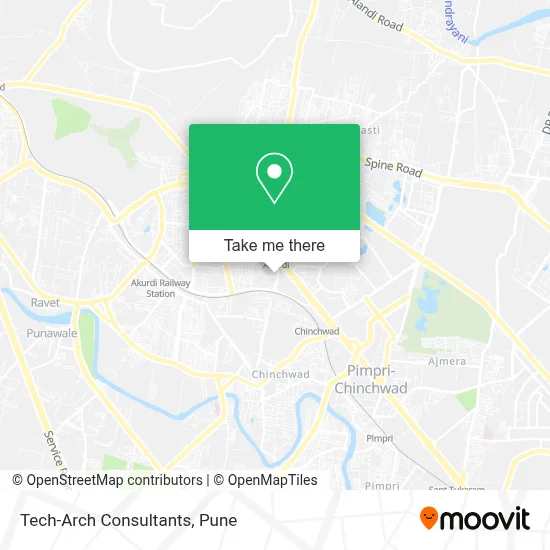 Tech-Arch Consultants map