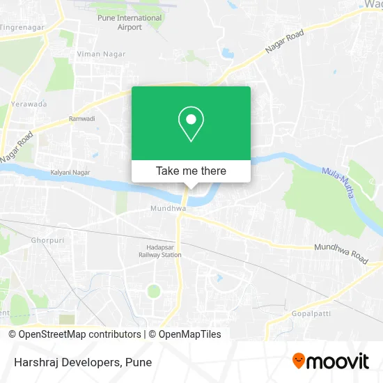 Harshraj Developers map