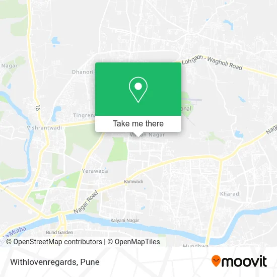 Withlovenregards map