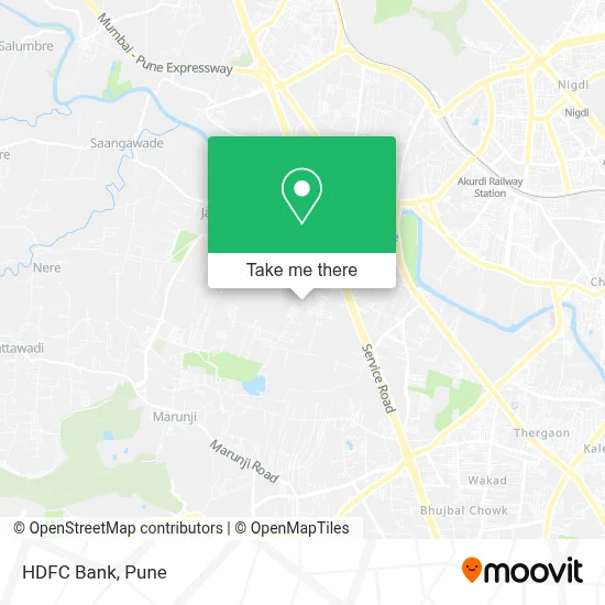 HDFC Bank map