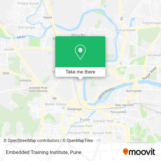 Embedded Training Institute map