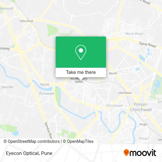 Eyecon Optical map