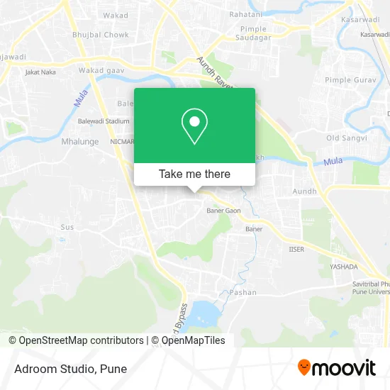 Adroom Studio map