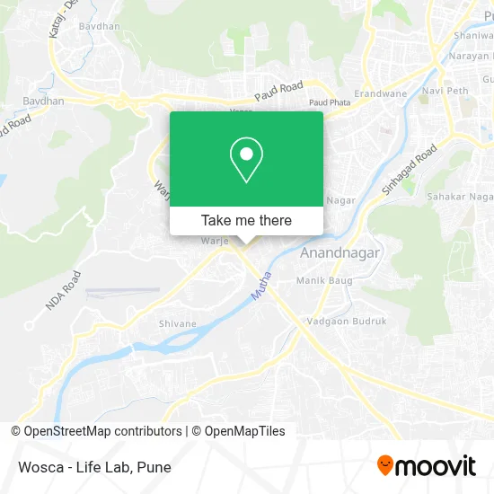 Wosca - Life Lab map