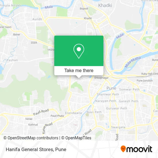 Hanifa General Stores map