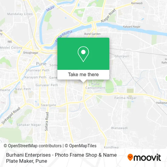 Burhani Enterprises - Photo Frame Shop & Name Plate Maker map
