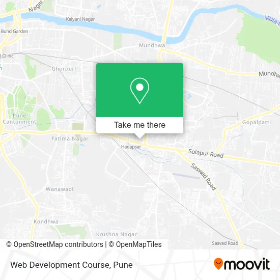 Web Development Course map