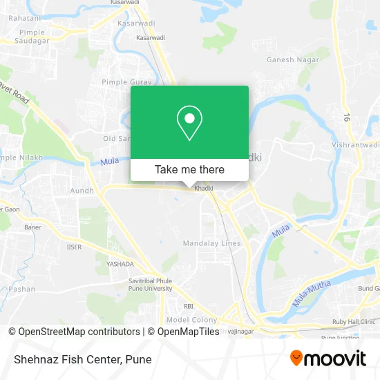 Shehnaz Fish Center map