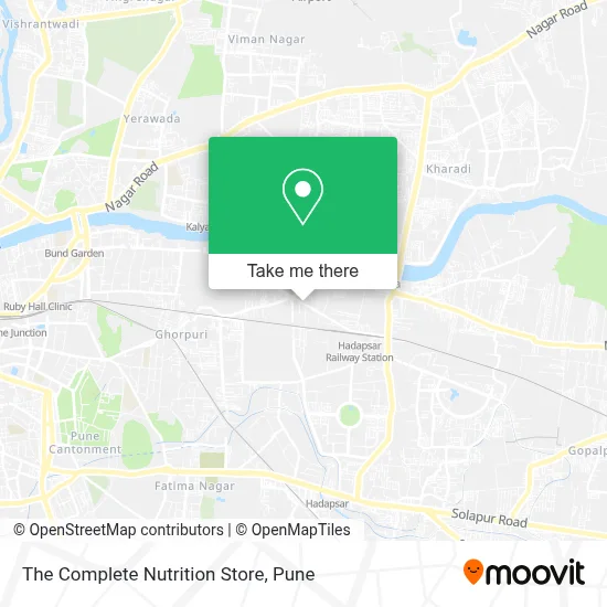 The Complete Nutrition Store map