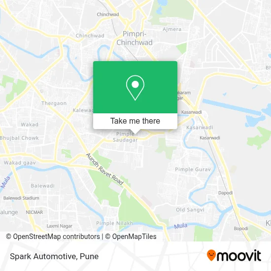 Spark Automotive map