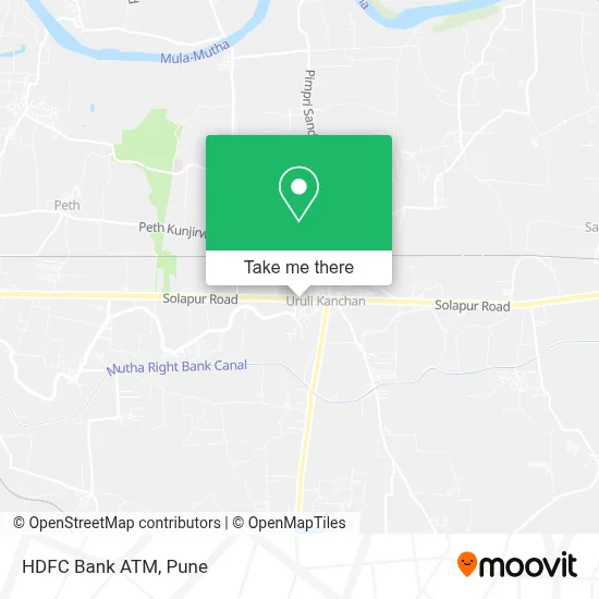HDFC Bank Atm map
