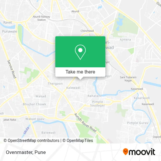 Ovenmaster map