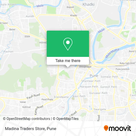 Madina Traders Store map