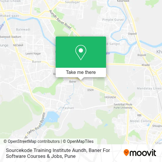 Sourcekode Training Institute Aundh, Baner For Software Courses & Jobs map
