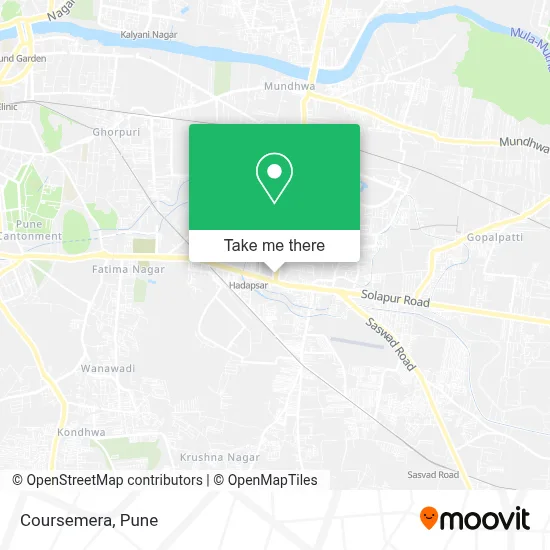 Coursemera map