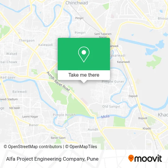 Alfa Project Engineering Company map
