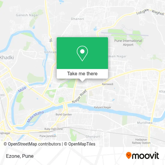 Ezone map