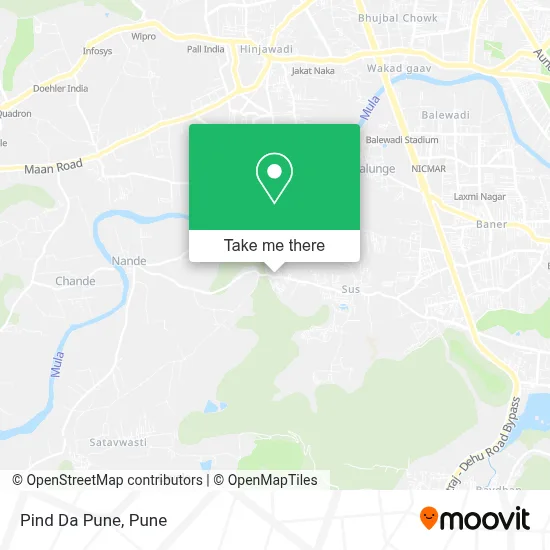 Pind Da Pune map
