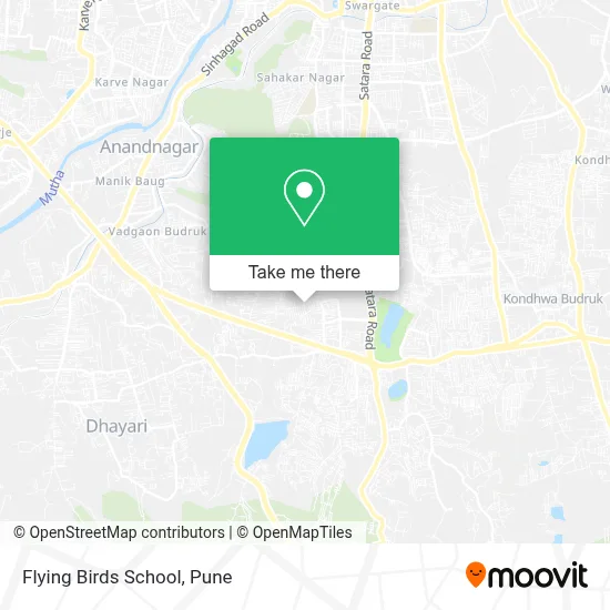 Flying Birds School map