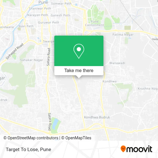 Target To Lose map