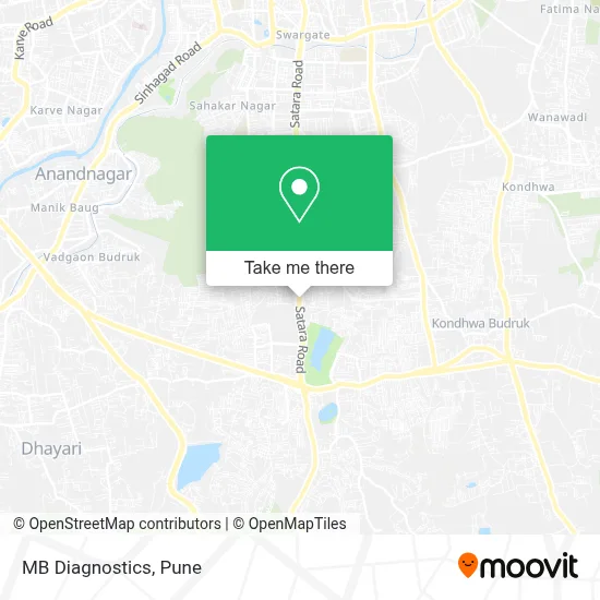 MB Diagnostics map