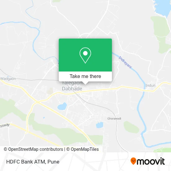 HDFC Bank Atm map