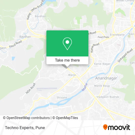 Techno Experts map
