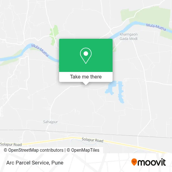 Arc Parcel Service map