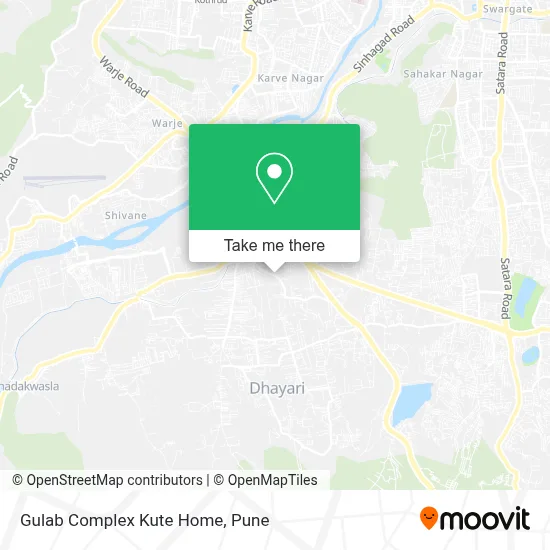 Gulab Complex Kute Home map