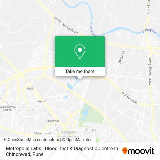 Metropolis Labs | Blood Test & Diagnostic Centre In Chinchwad map